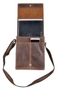 Handolederco Leather Messenger Satchel